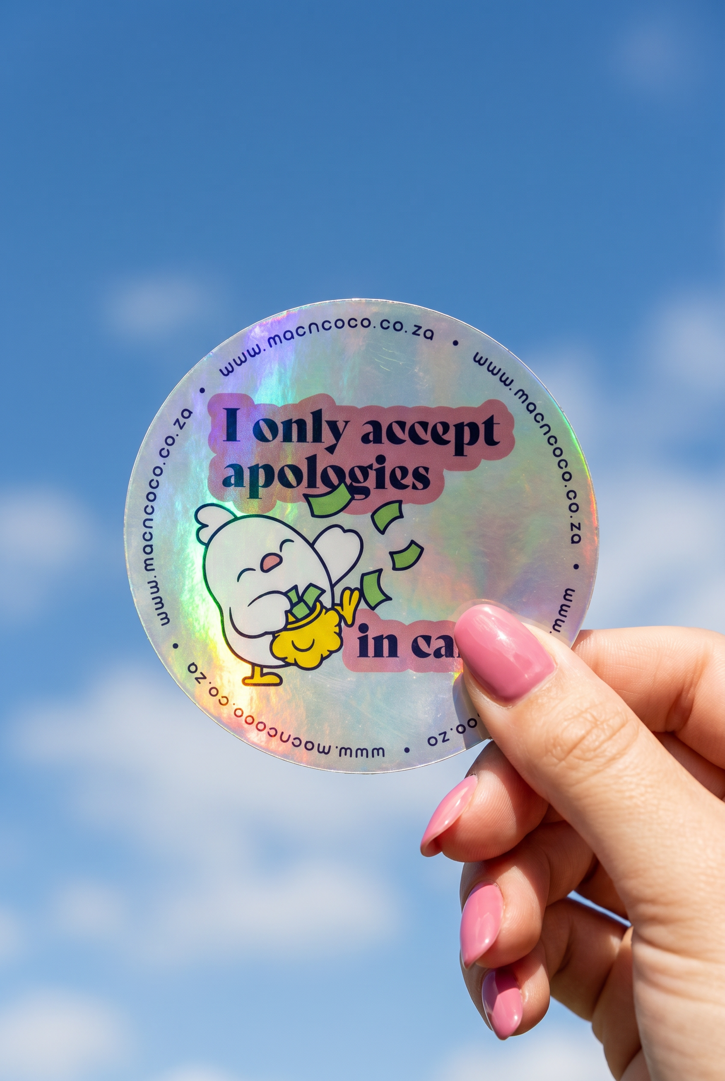 Holographic Licence Disc Sticker