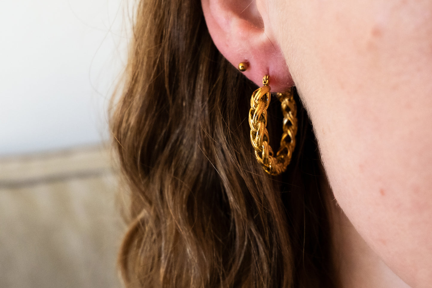 Vintage Woven Earrings