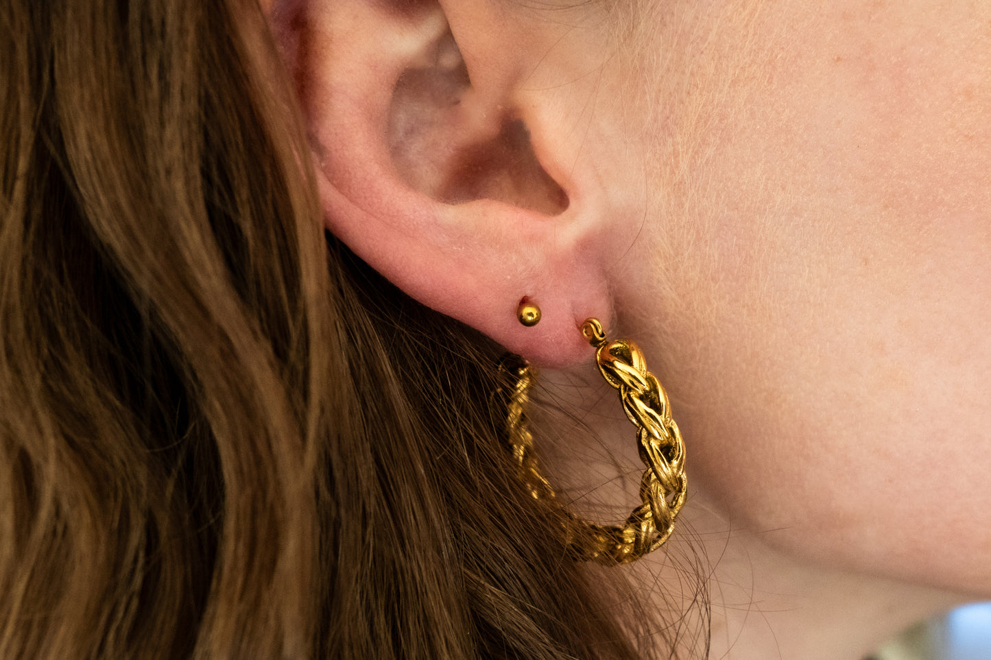 Vintage Woven Earrings