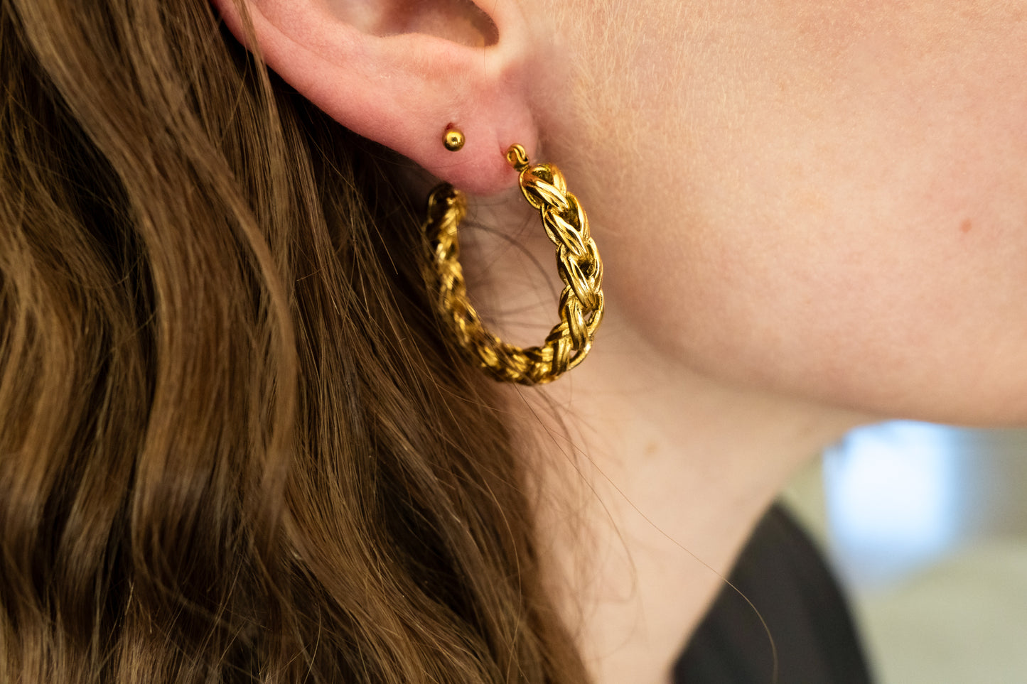 Vintage Woven Earrings