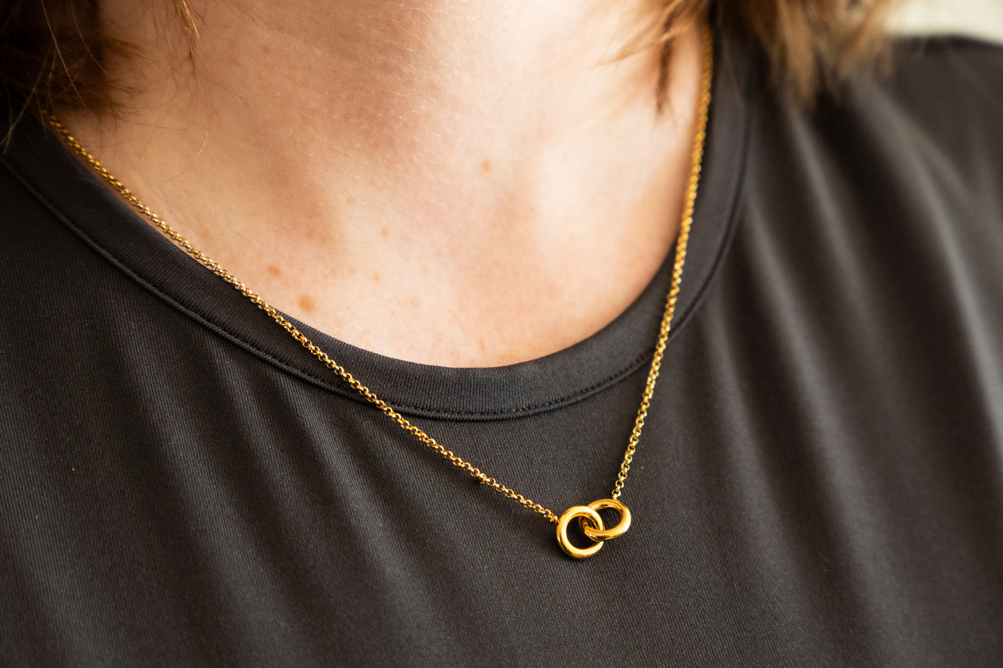 Golden Link Necklace