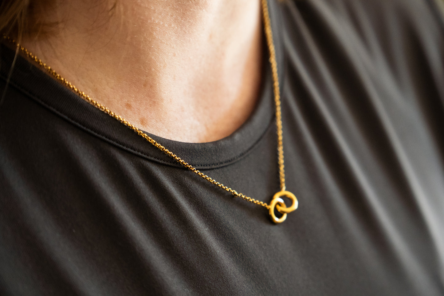 Golden Link Necklace