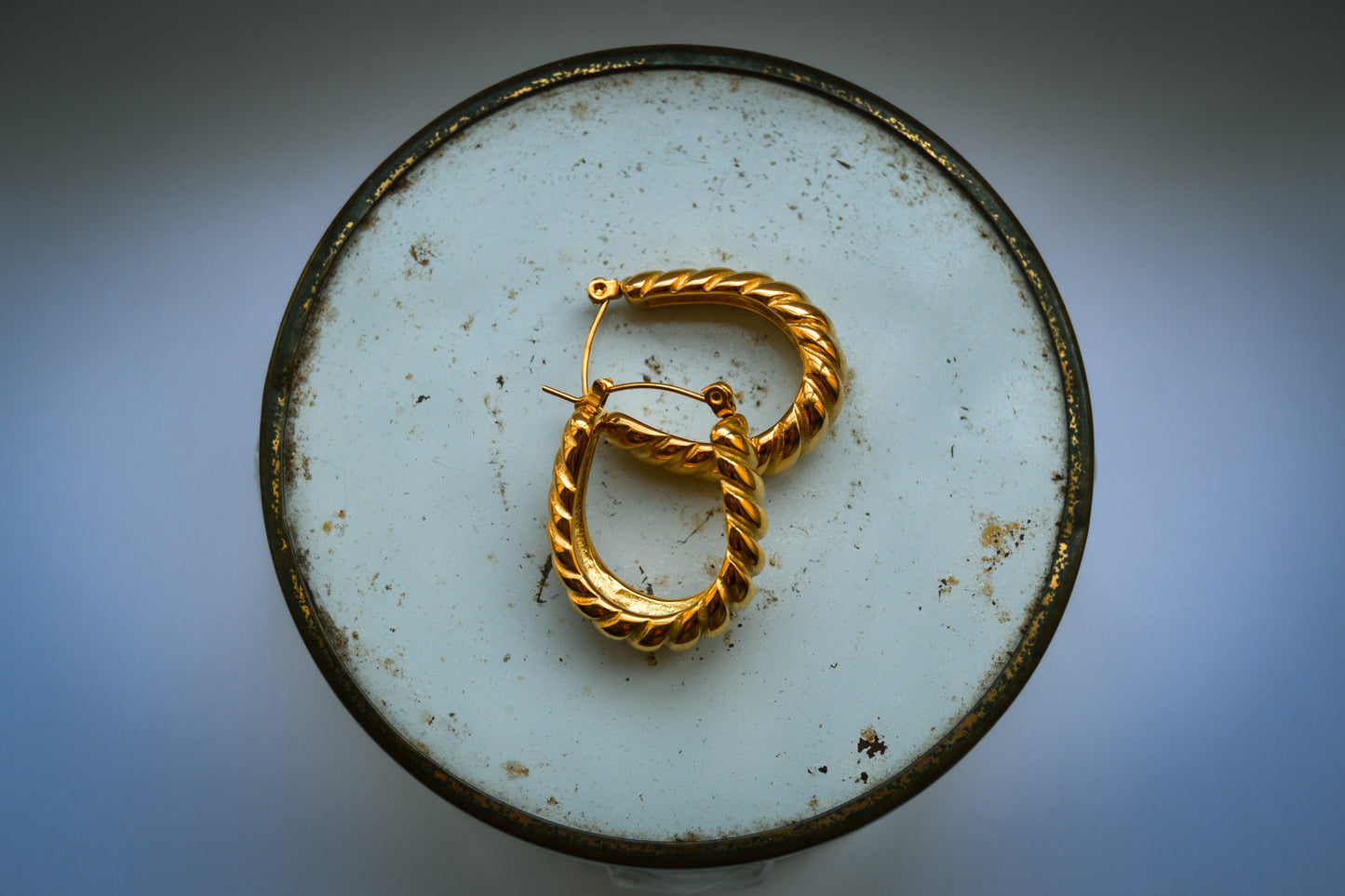 Chunky Teardrop Earring