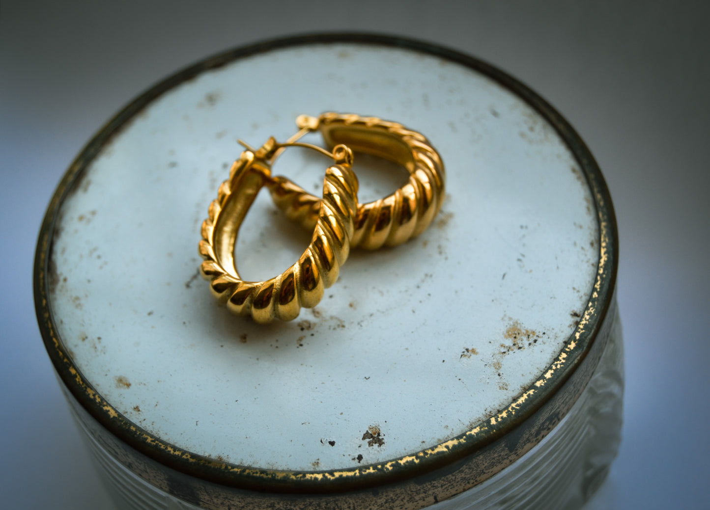 Chunky Teardrop Earring