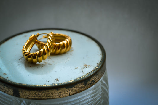 Chunky Teardrop Earring