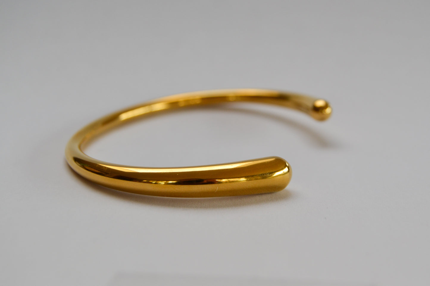 Uneven Open Cuff Bangle