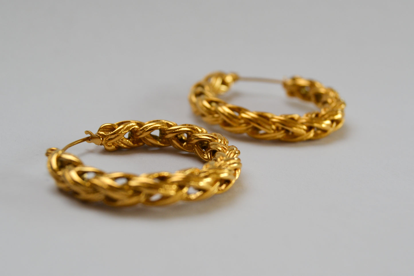 Vintage Woven Earrings