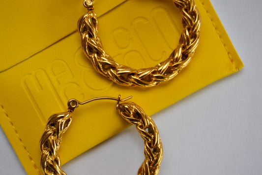 Vintage Woven Earrings