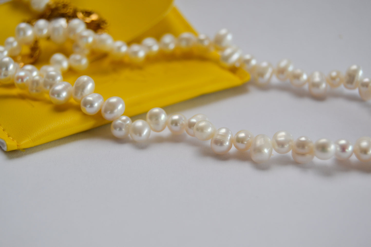 Irregular Pearl Necklace