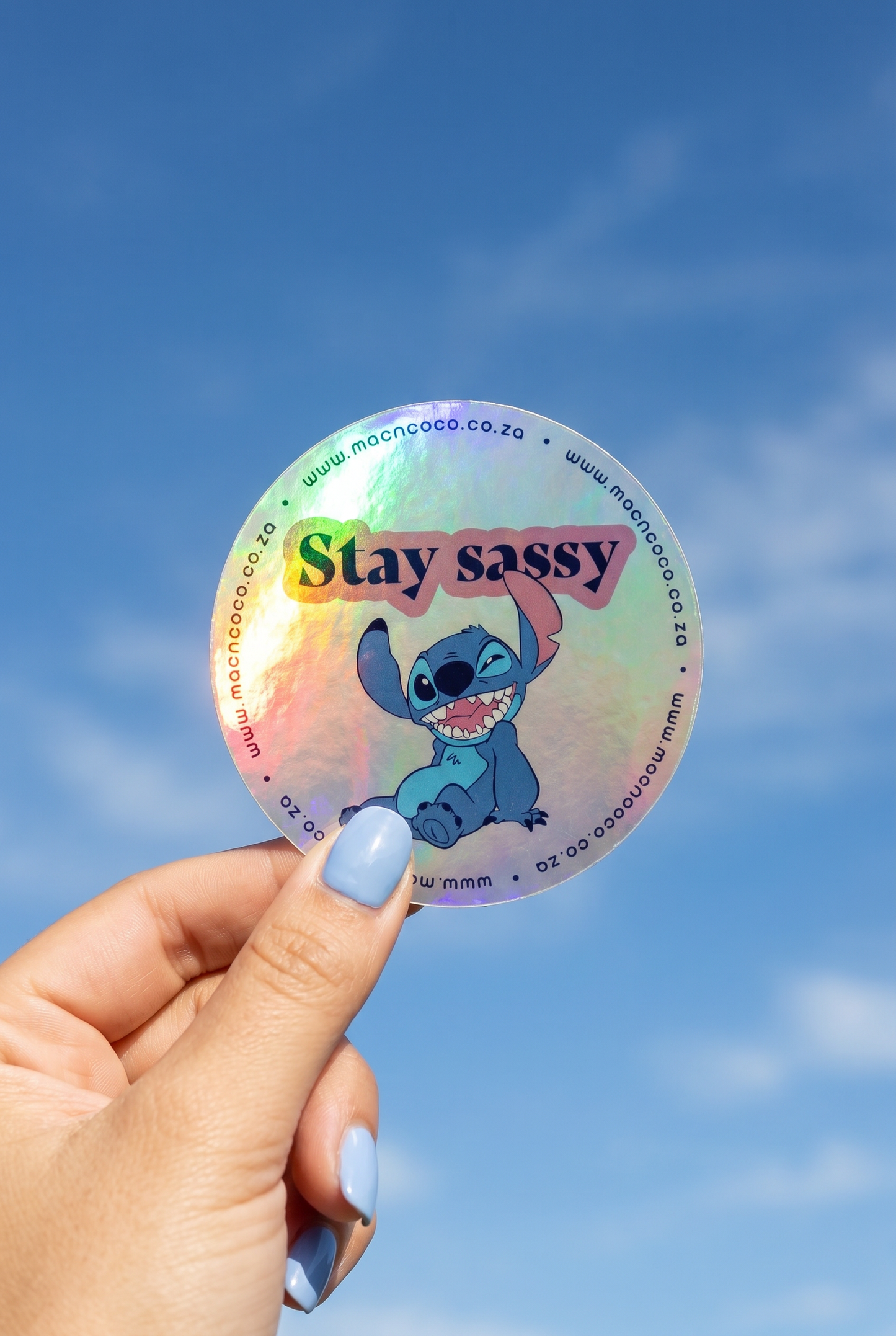 Holographic Licence Disc Sticker