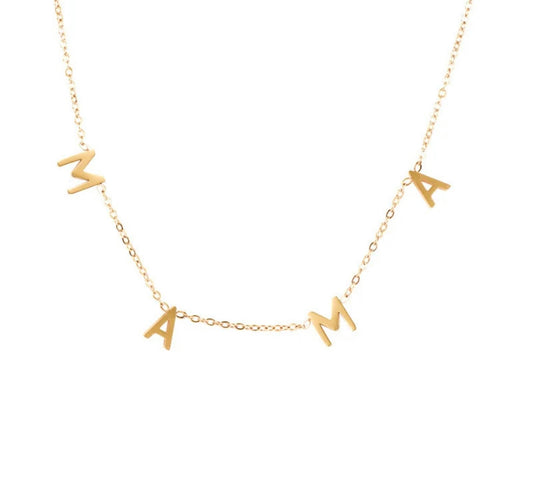 Mama Necklace Gold