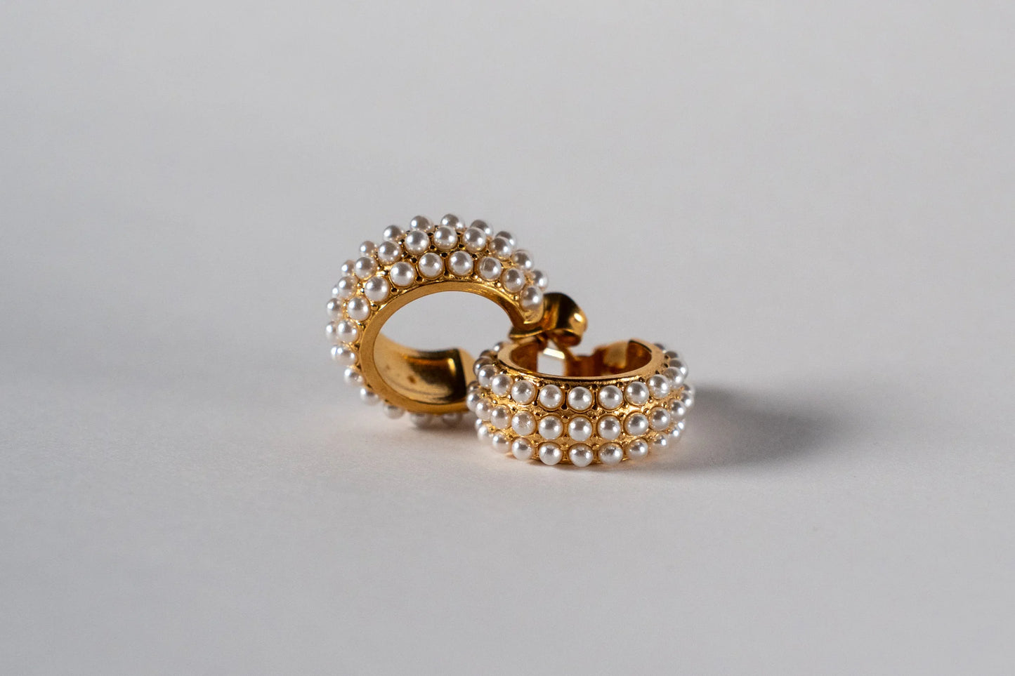 Vintage C-Shape Earrings